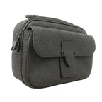 Louis Vuitton Handbag Monogram Taurillon S Rock Messenger Black 2-Way Bag — view 2