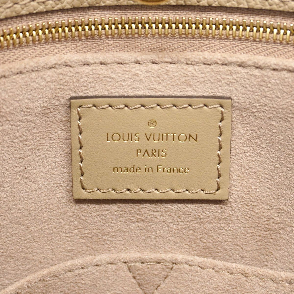 Louis Vuitton Tote Bag Monogram Empreinte On The Go MM Tourterelle 2-Way — view 5