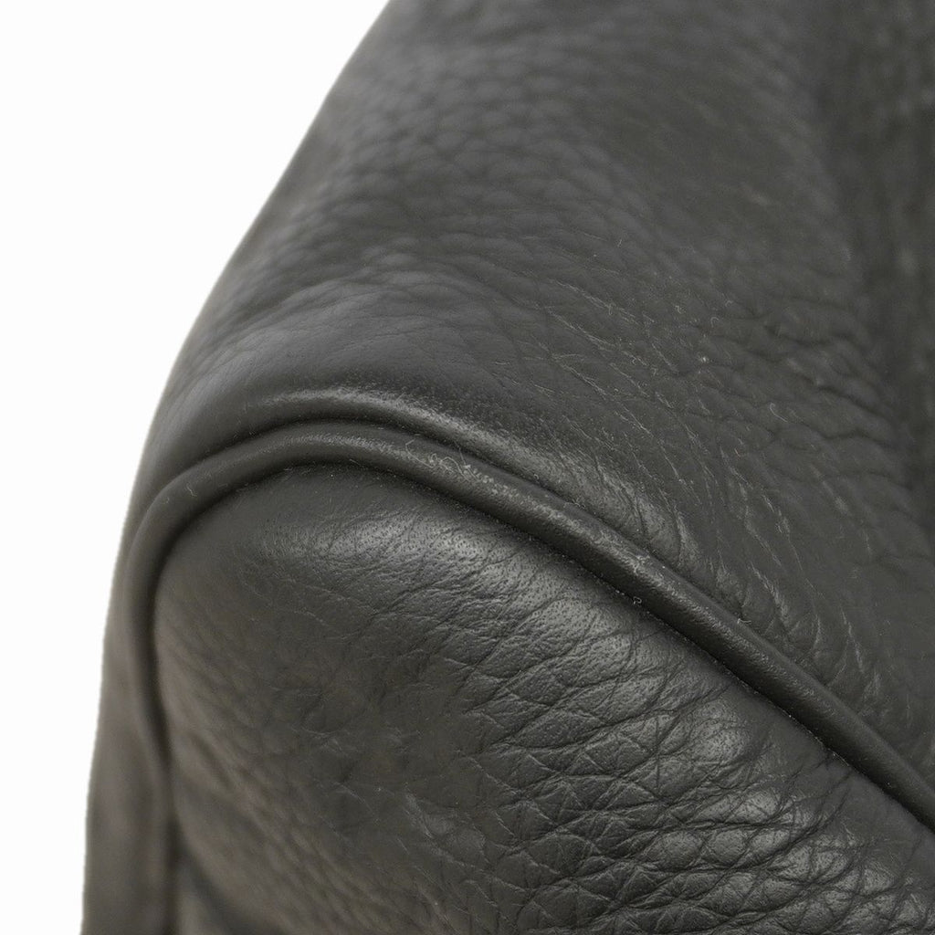 Louis Vuitton Handbag Monogram Taurillon Keepall Bandouliere 35 Black 2-Way Bag — view 6