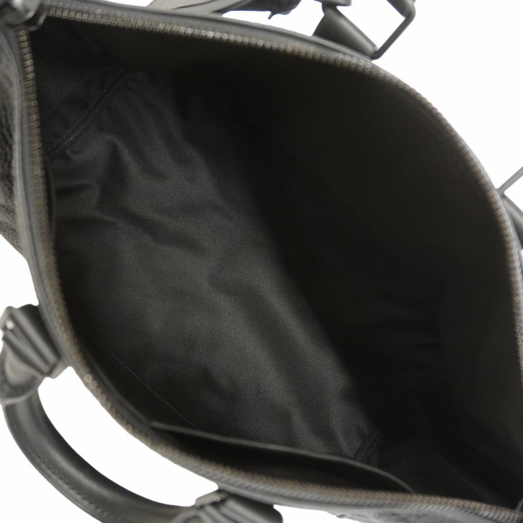 Louis Vuitton Handbag Monogram Taurillon Keepall Bandouliere 35 Black 2-Way Bag — view 4