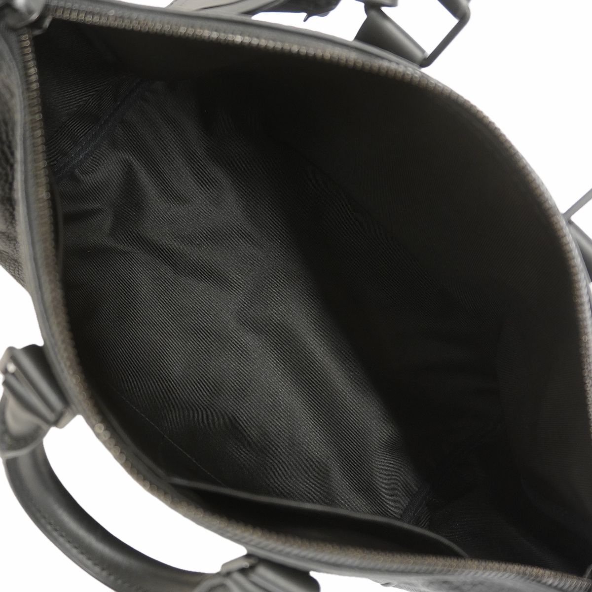 Louis Vuitton Handbag Monogram Taurillon Keepall Bandouliere 35 Black 2-Way Bag — view 4