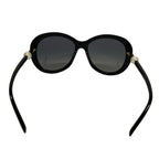 Chanel Sunglasses Dark Gray Black Pearl Eyewear — view 3