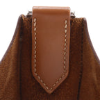 Hermes Evelyne Sellier Vache Hunter Gold Brown Silver Shoulder Bag — view 8