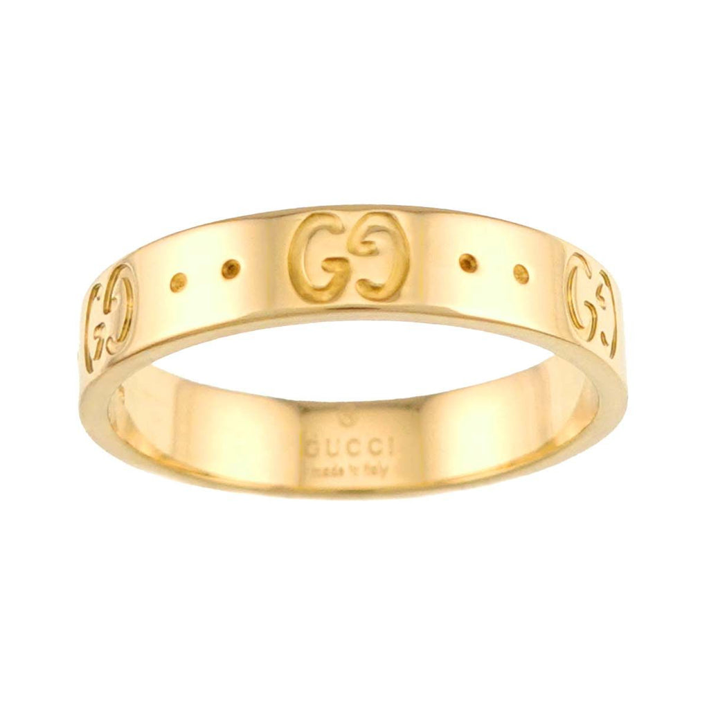 Gucci Icon Ring 18k Yellow Gold 750 — view 2