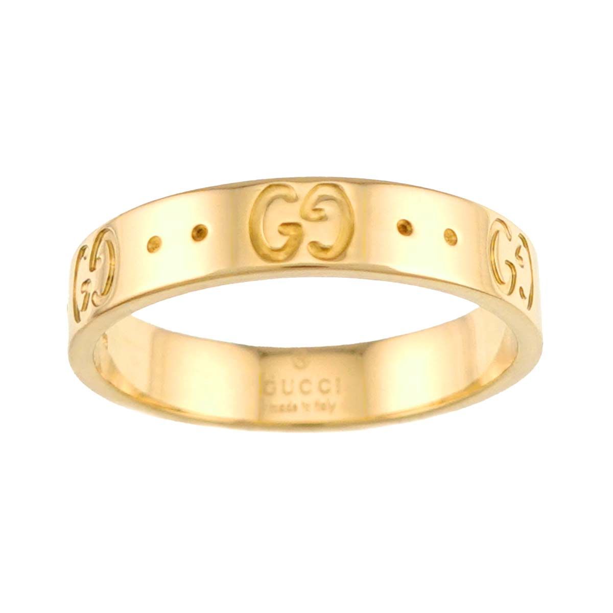 Gucci Icon Ring 18k Yellow Gold 750 — view 2