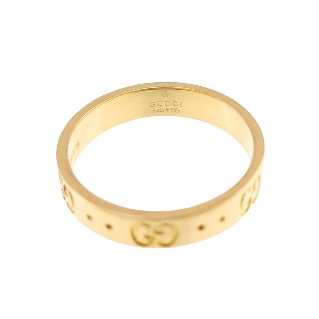 Gucci Icon Ring 18k Yellow Gold 750 — view 3