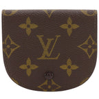 Louis Vuitton Porte Monnaie Guze Vintage Monogram Canvas Brown Coin Purse