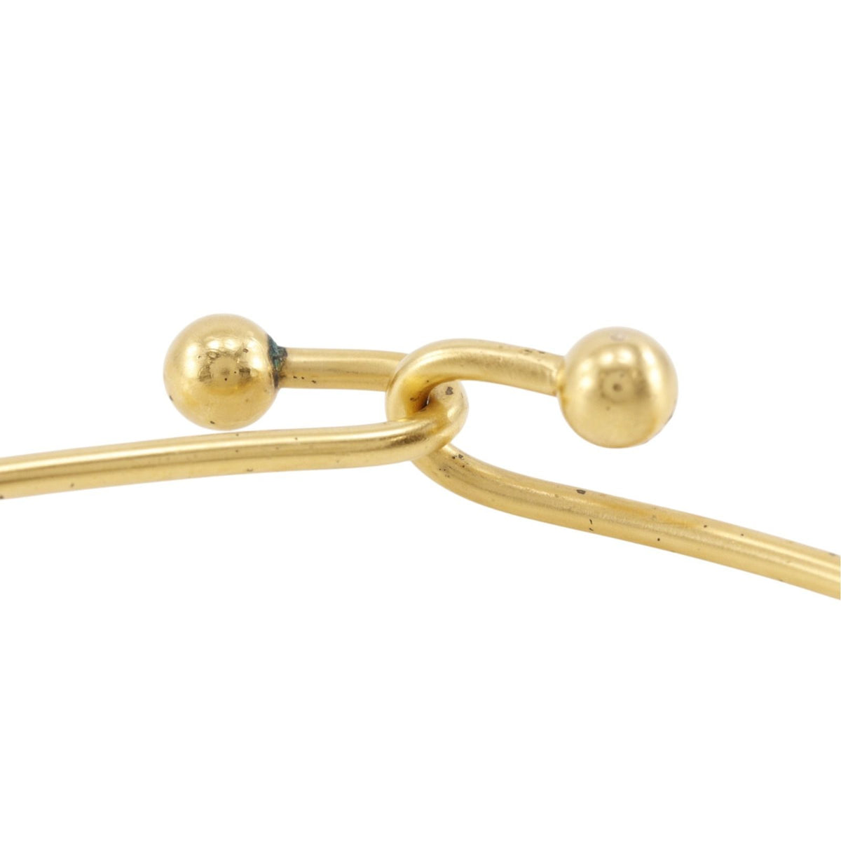 Hermes Cheval Horse Motif Bijouterie Fantaisie Vintage Gold Plated Choker — view 4
