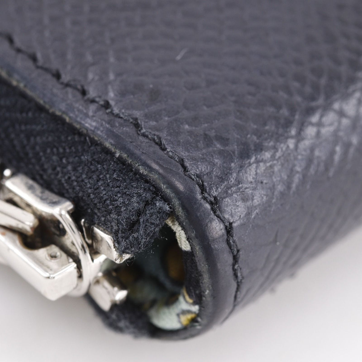 Hermes Azap Long Silk'in Veau Epsom Noir Black Wallet — view 4