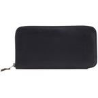 Hermes Azap Long Silk'in Veau Epsom Noir Black Wallet