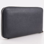 Hermes Azap Long Silk'in Veau Epsom Noir Black Wallet — view 3