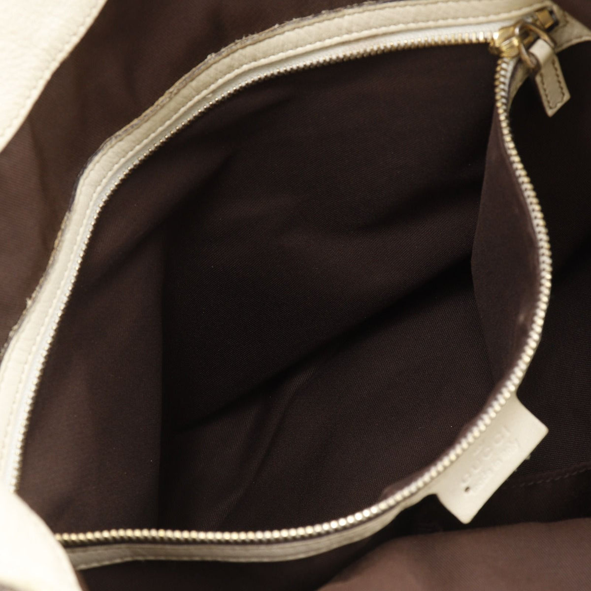 Gucci Bamboo GG Canvas Brown Shoulder Bag — view 7