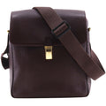 Louis Vuitton Yaranga Taiga Acajou Wine Red Shoulder Bag