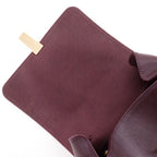Louis Vuitton Yaranga Taiga Acajou Wine Red Shoulder Bag — view 7