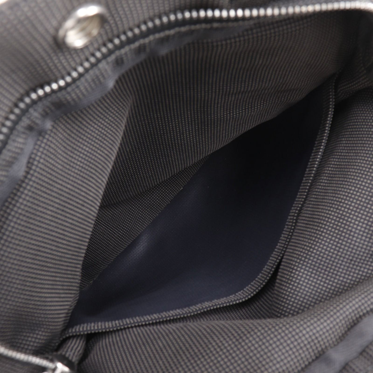 Hermes Herline a Dos PM Nylon Canvas Gray Backpack — view 6