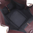 Loewe Hammock Medium 2-Way Shoulder Calfskin Brown Red Handbag — view 6