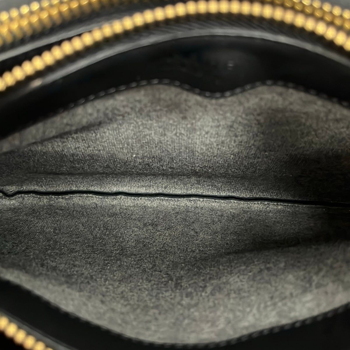 Celine Shoulder Bag Trio Large Black Lambskin — view 7