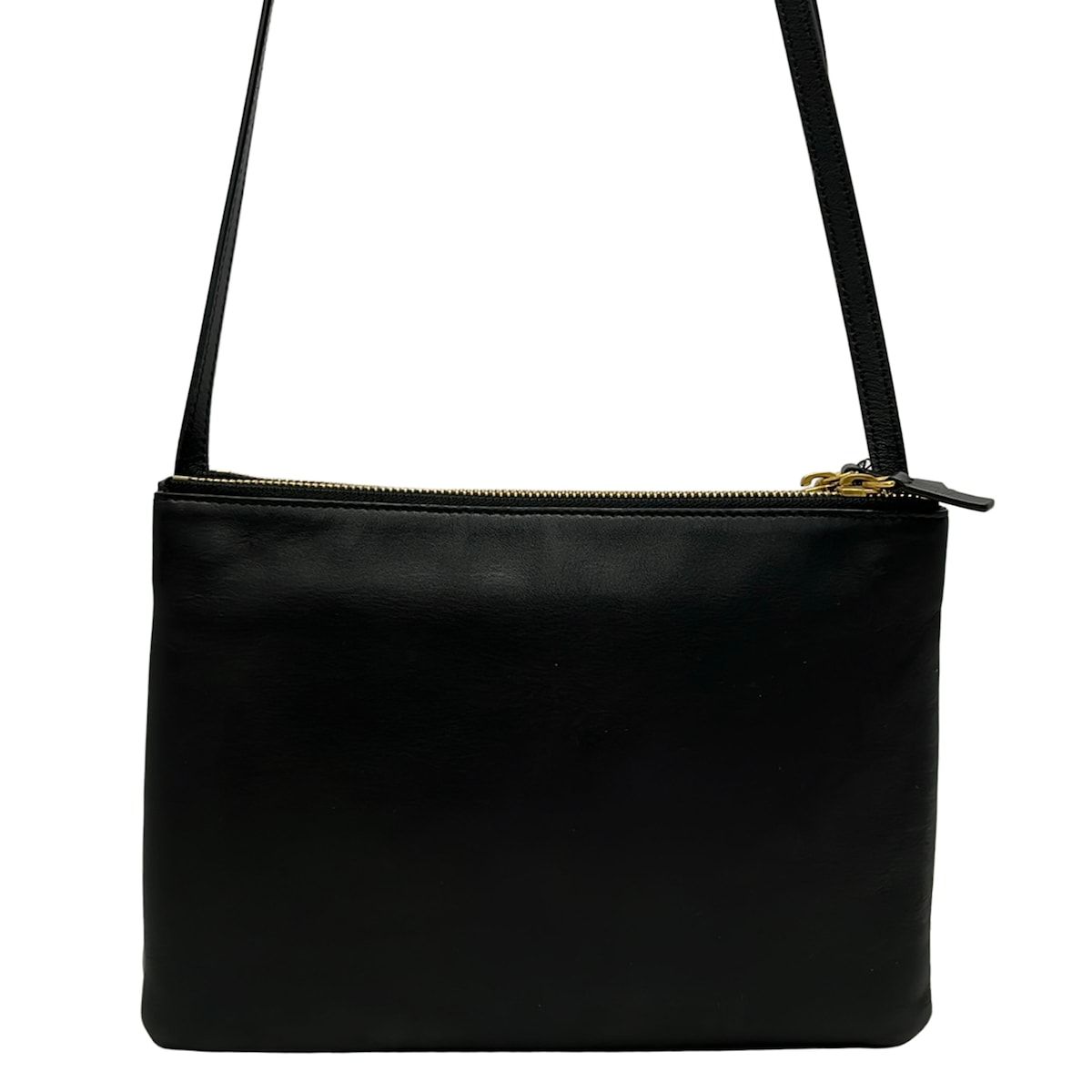 Celine Shoulder Bag Trio Large Black Lambskin — view 3