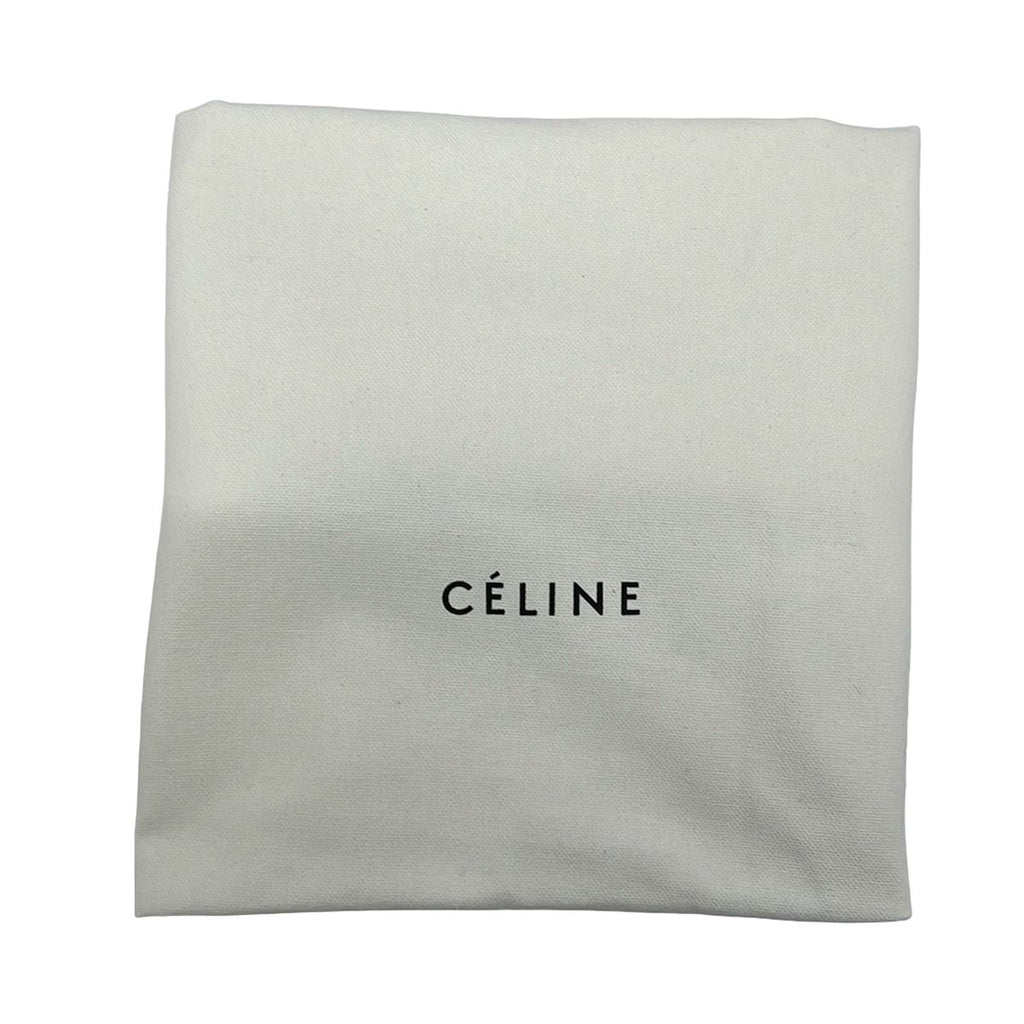 Celine Shoulder Bag Trio Large Black Lambskin — view 8
