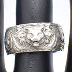 Gucci Cat Head Ring 925 Sterling Silver — view 4