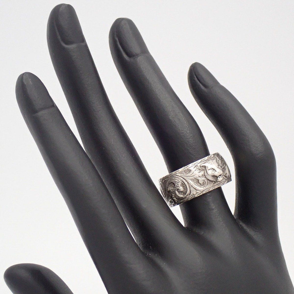 Gucci Cat Head Ring 925 Sterling Silver — view 5