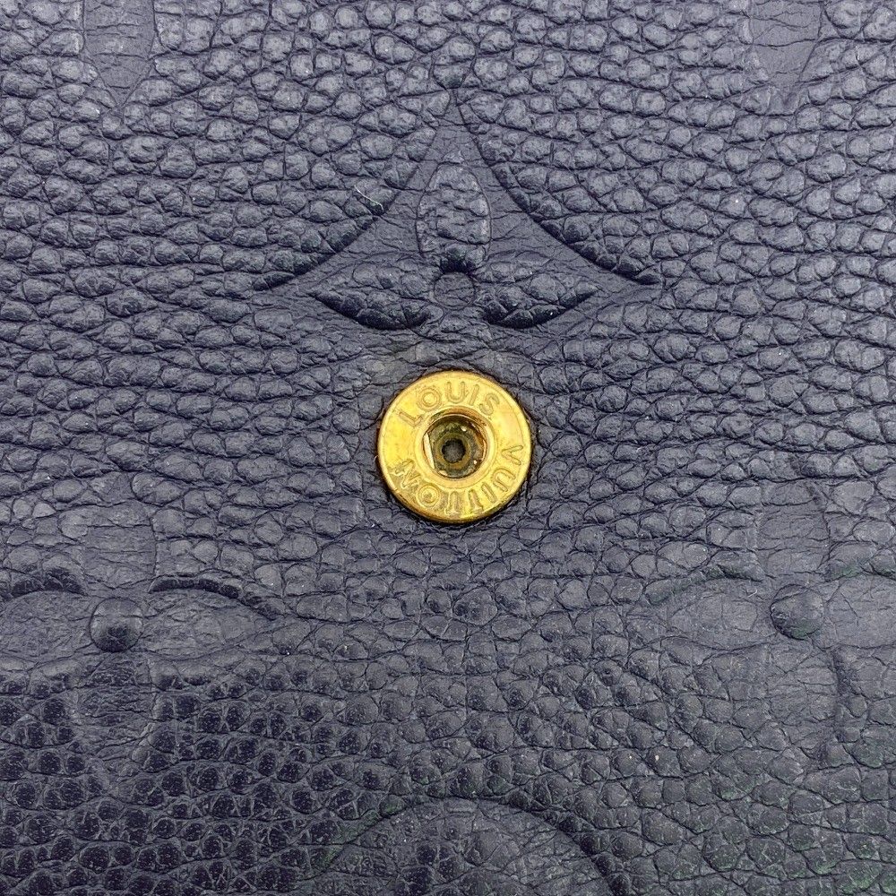 Louis Vuitton Monogram Empreinte Pochette Cles Leather Coin Purse with Key Ring — view 5