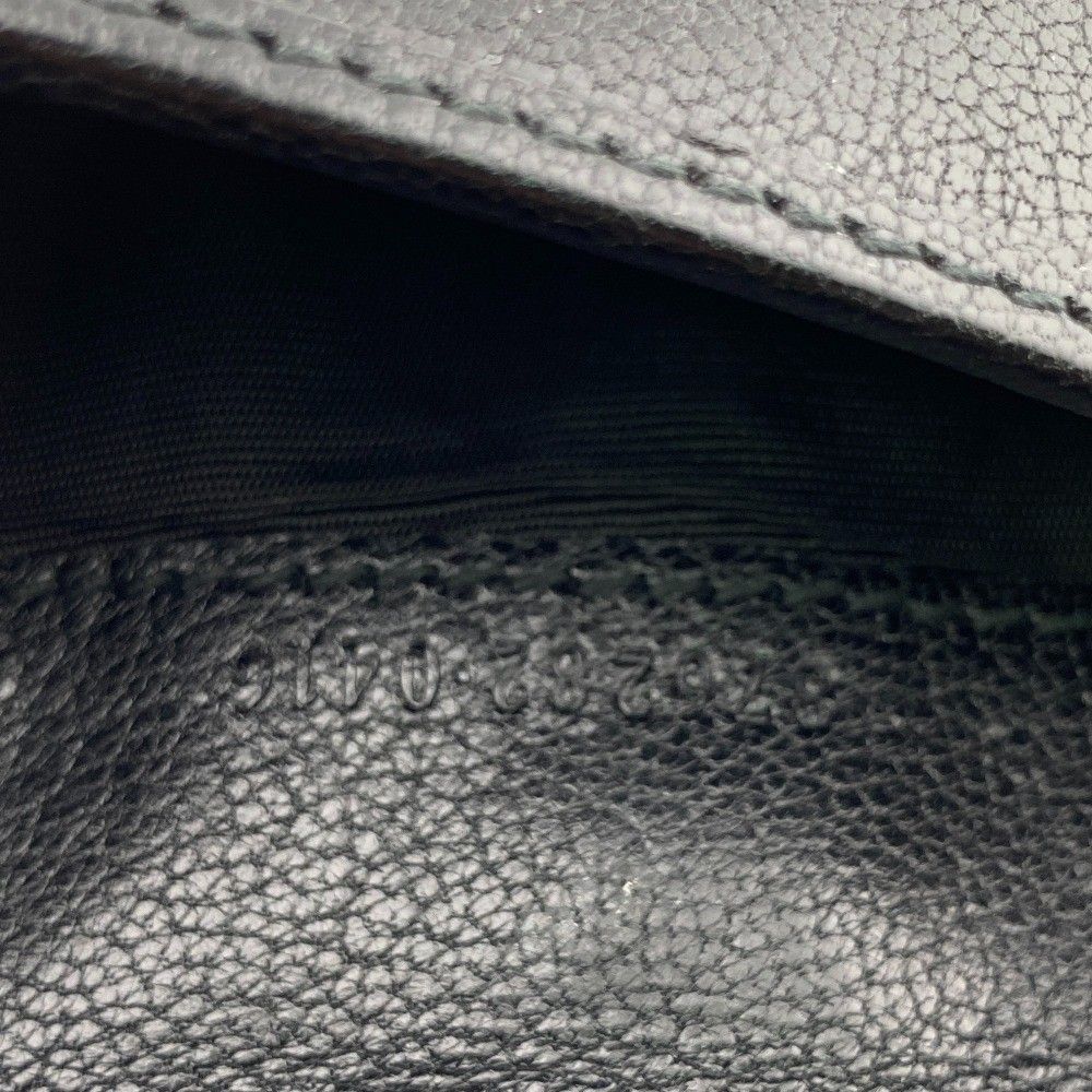 Gucci Lilac Leather Bifold Wallet Compact Black — view 8