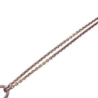 Louis Vuitton Silver Lock It Learn Pendant 925 Sterling Padlock — view 3