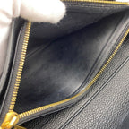 Louis Vuitton Wallet Portefeuille Sarah Monogram Empreinte Leather Black — view 8
