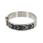 Hermes Clic HH Bandana Bangle Grand Classic Silver Bracelet — view 4