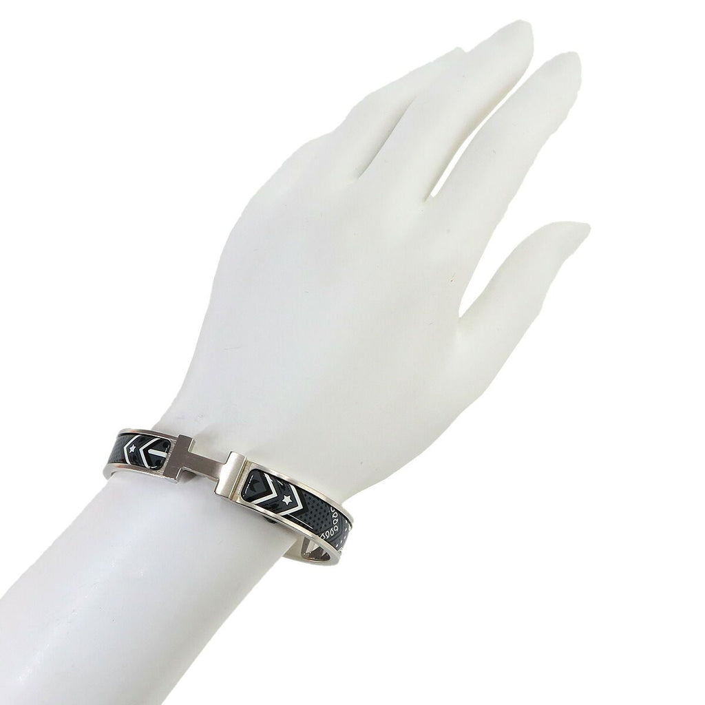 Hermes Clic HH Bandana Bangle Grand Classic Silver Bracelet — view 8