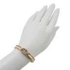 Hermes Mini Clic Chaine D'ancre Bangle Gold Cream Silver Bracelet — view 8