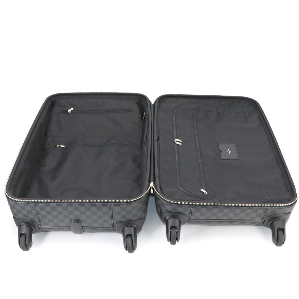 Louis Vuitton Damier Graphite Zephyr 70 Carrie Bag Black Silver — view 7