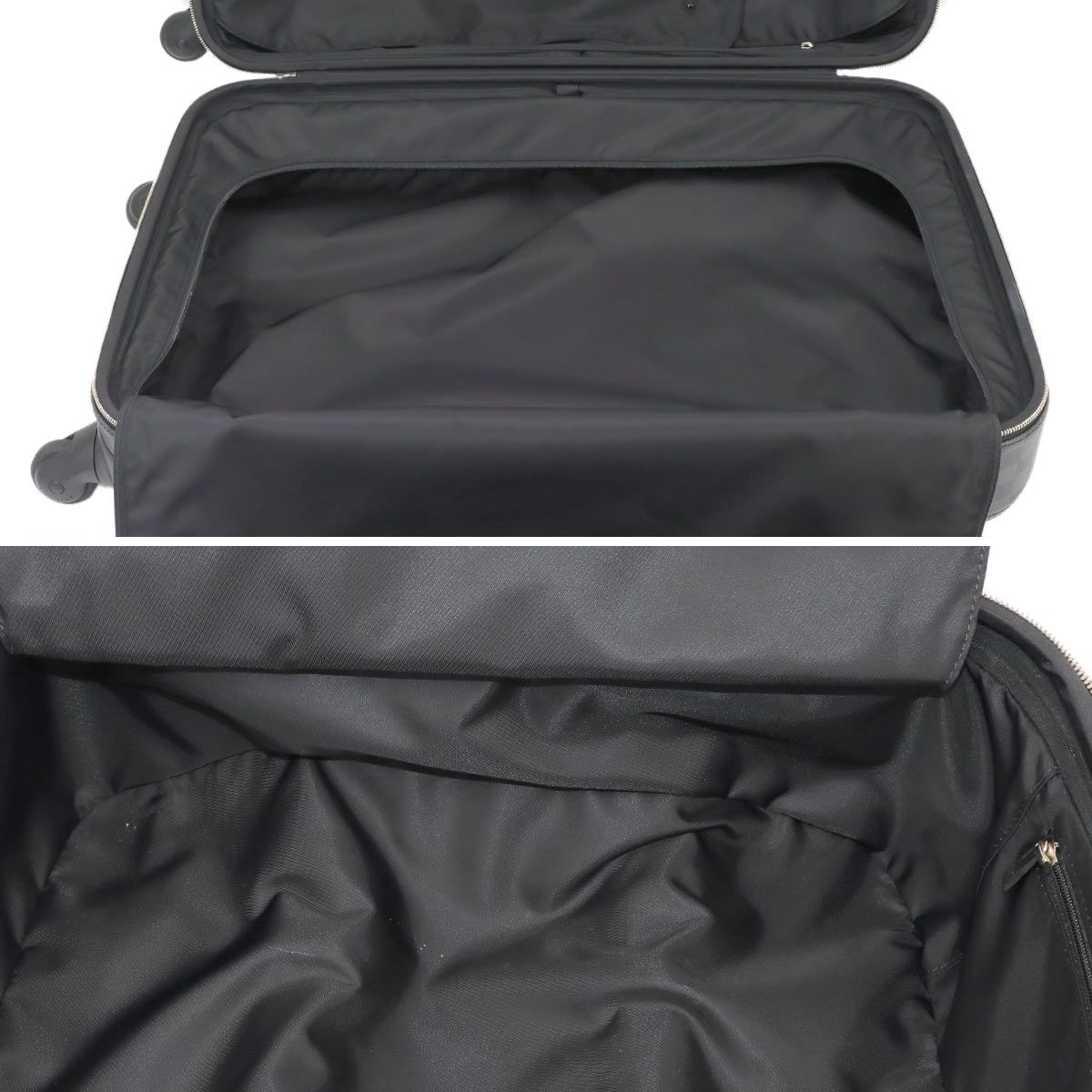 Louis Vuitton Damier Graphite Zephyr 70 Carrie Bag Black Silver — view 8