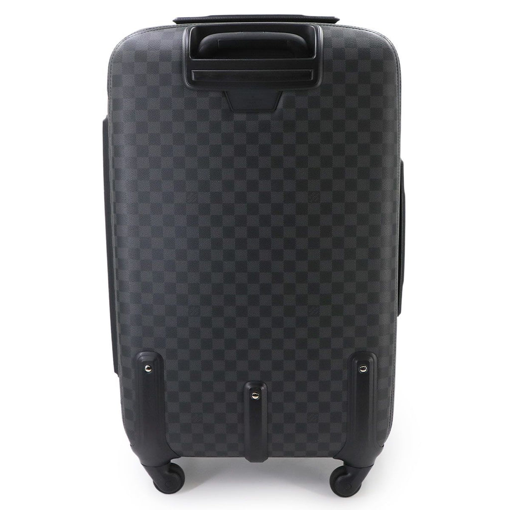 Louis Vuitton Damier Graphite Zephyr 70 Carrie Bag Black Silver — view 3