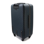 Louis Vuitton Damier Cobalt Zephyr 70 Carrie Bag Blue Silver — view 4