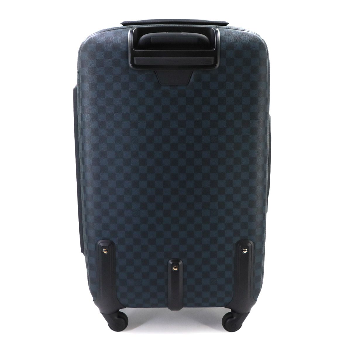 Louis Vuitton Damier Cobalt Zephyr 70 Carrie Bag Blue Silver — view 3
