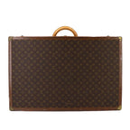 Louis Vuitton Monogram Alzer 75 Trunk Case Bag Brown — view 2