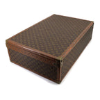 Louis Vuitton Monogram Alzer 75 Trunk Case Bag Brown — view 4