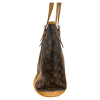 Louis Vuitton Monogram Brown Gold Leather Shoulder Bag — view 4