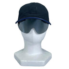 Fendi Eye Cap FF Logo Cap with Shield Black Hat — view 3