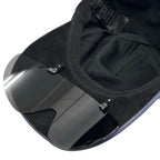 Fendi Eye Cap FF Logo Cap with Shield Black Hat — view 8