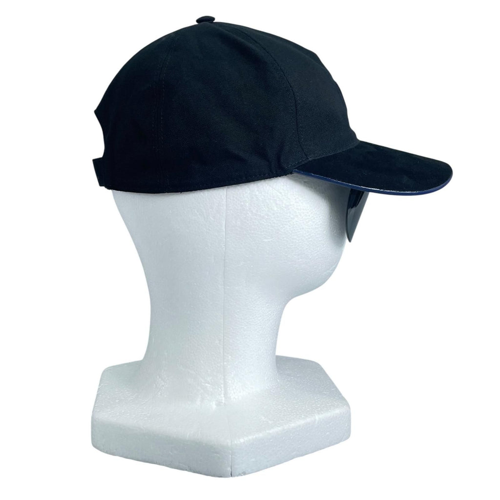 Fendi Eye Cap FF Logo Cap with Shield Black Hat — view 6