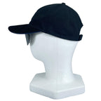 Fendi Eye Cap FF Logo Cap with Shield Black Hat — view 4