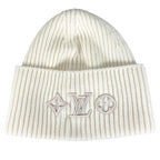 Louis Vuitton Bonnet LV Head Line Wool 100% Knit Cap Hat — view 7