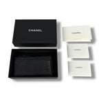 Chanel Quilted Fragment Case Black Wallet — view 2