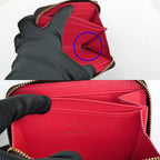 Louis Vuitton Zippy Coin Purse Vivienne Damier Wallet Leather — view 8