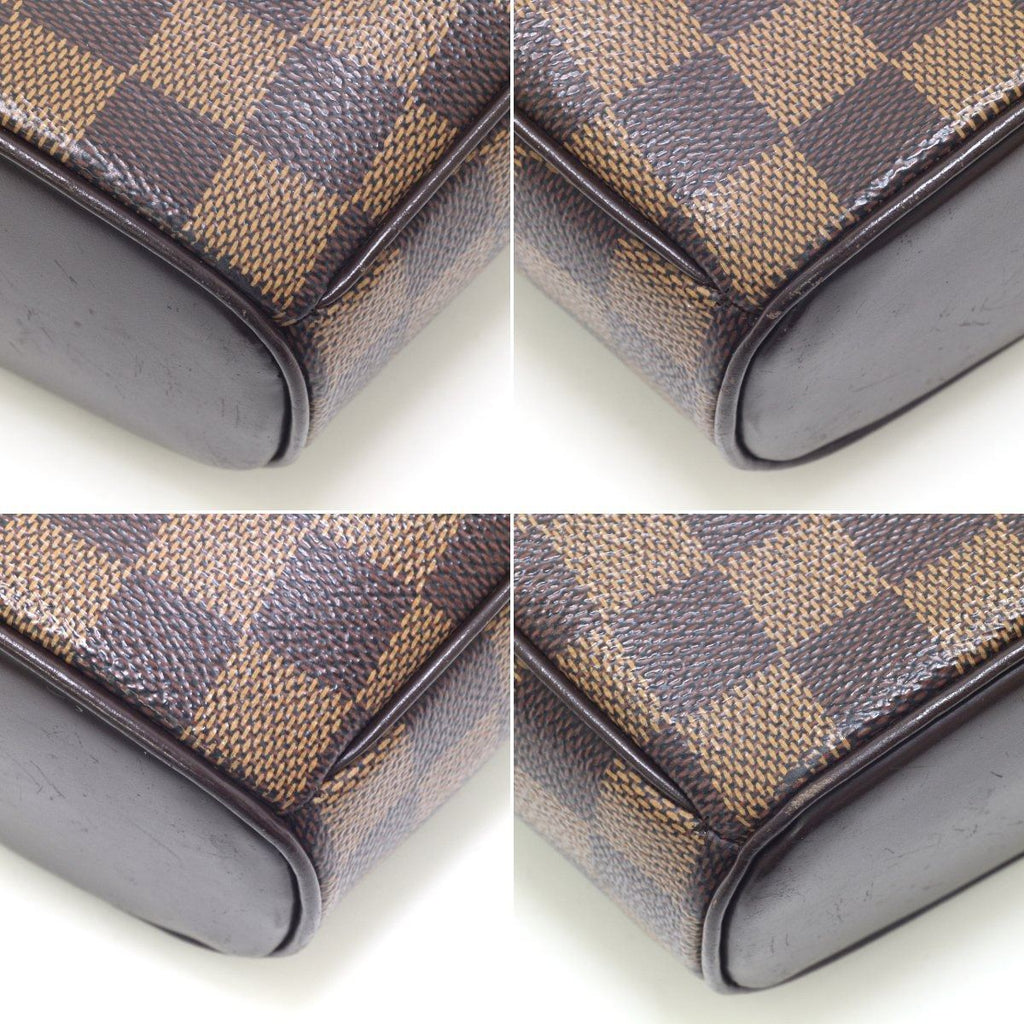 Louis Vuitton Damier Ipanema PM Shoulder Bag Dark Brown — view 6