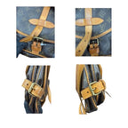 Louis Vuitton Monogram Brown Gold Leather Shoulder Bag — view 4