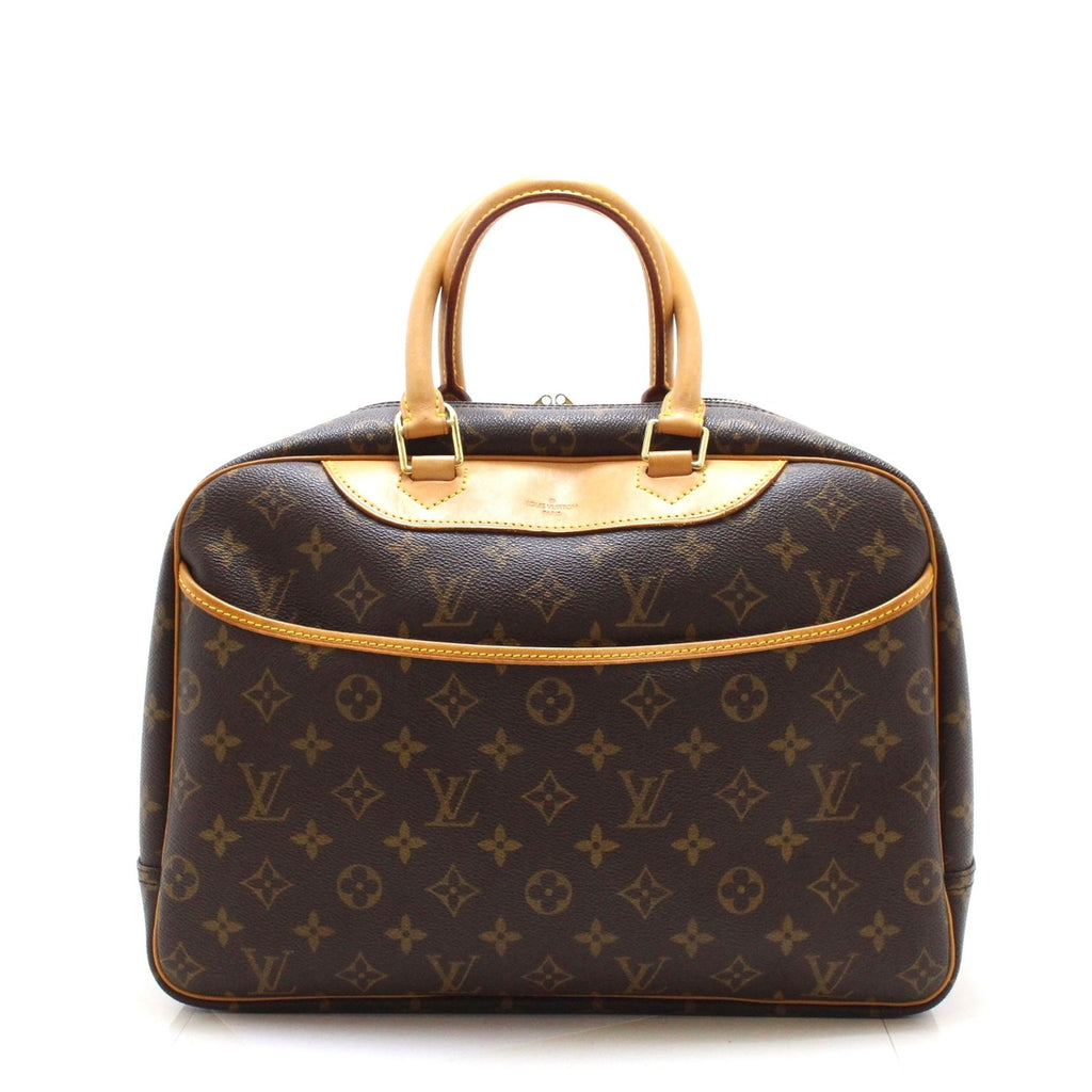 Louis Vuitton Deauville Handbag Monogram Canvas
